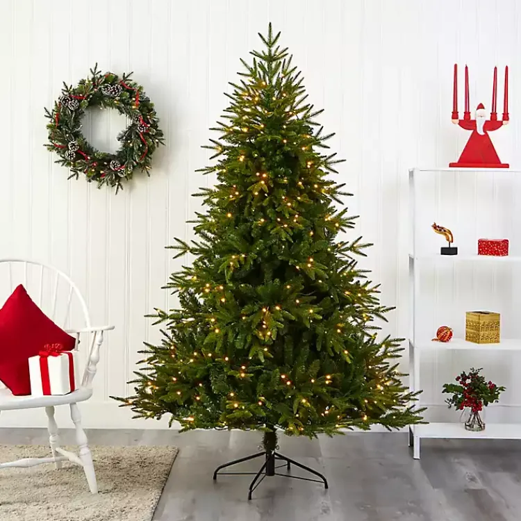 Christmas Trees>Kirklands Home 6.5 ft. Pre-Lit Colorado Mountain Christmas Tree