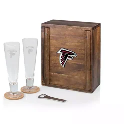 Kirklands Home Acacia Atlanta Falcons Beer Glass Set Hot