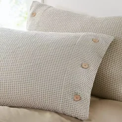 Kirklands Home Alaya 4-pc. California King Waffle Duvet Set Tan Hot