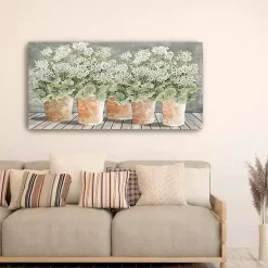 Kirklands Home All In a Row II Floral Canvas Art Print Outlet
