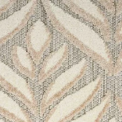Kirklands Home Aloha Ivory Botanical Indoor/Outdoor Area Rug, 6x9 Online
