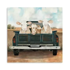 Kirklands Home Along for the Ride Canvas Art Print, 30x30 in. Multi