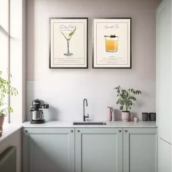 Kirklands Home Amaretto Sour Framed Art Print Orange Outlet