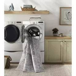 Kirklands Home Amelie Navy Blue Classic Washable Area Rug, 7x10 Discount