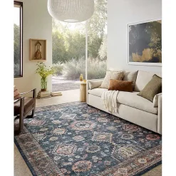 Kirklands Home Anniston Denim Sunset Accent Rug, 2x4 Discount