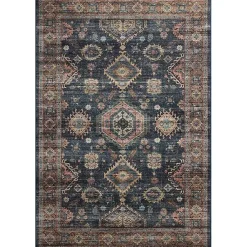 Kirklands Home Anniston Denim Sunset Area Rug, 8x10 Sale