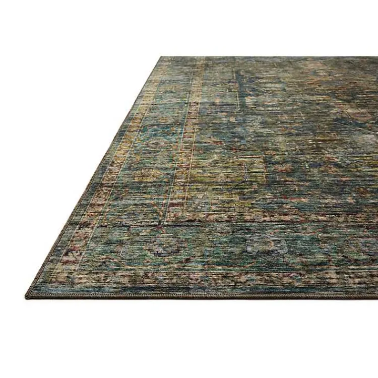 Kirklands Home Anniston Vintage Blue Accent Rug, 2x4 Discount