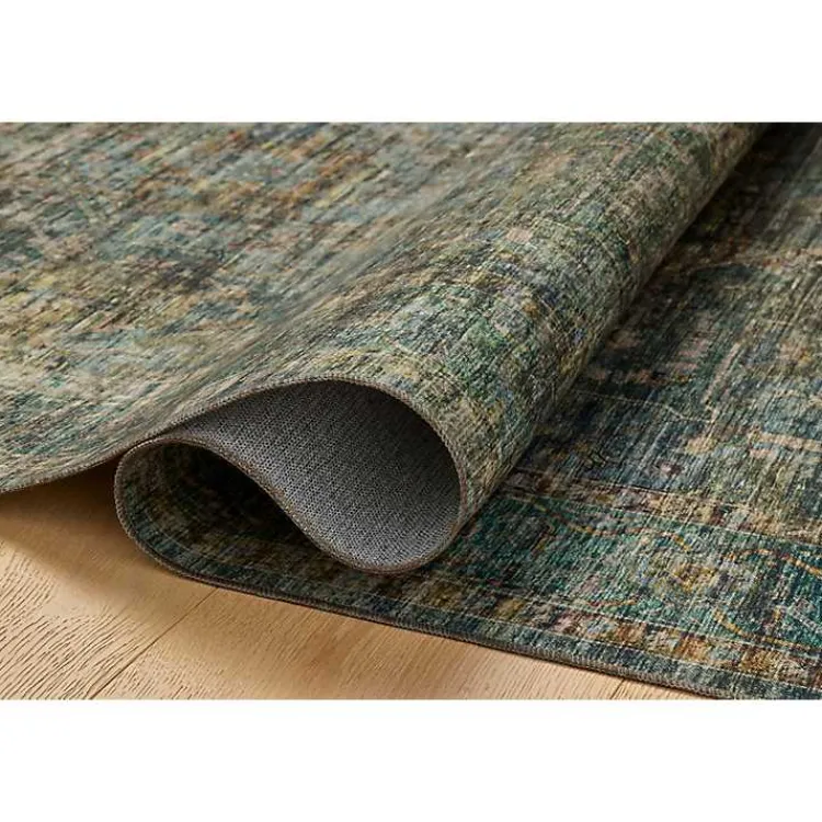 Kirklands Home Anniston Vintage Blue Accent Rug, 2x4 Discount
