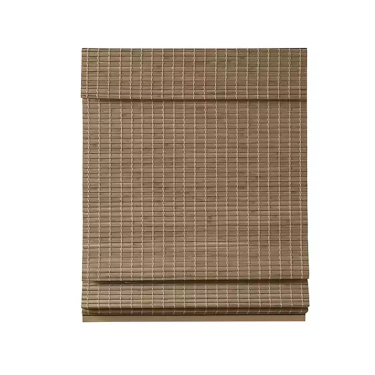 Kirklands Home Ash Bamboo Light Filtering Roman Shade, 29 in. Brown Online