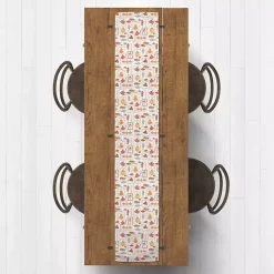 Fall>Kirklands Home Autumn Patchwork Table Runner, 72 in.