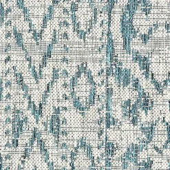 Kirklands Home Azure Terrace Sun Shower Outdoor Area Rug, 5x8 Clearance