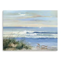Kirklands Home Beach Combers Coastal Canvas Wall Art Hot