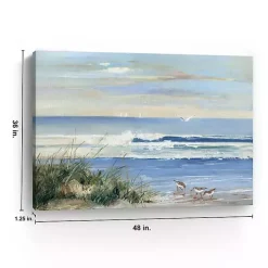 Kirklands Home Beach Combers Giclee Canvas Art Print, 48x36 in. Blue Sale