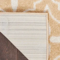 Kirklands Home Beige & Ivory Quatrefoil Indoor/Outdoor Rug, 8x10 Discount