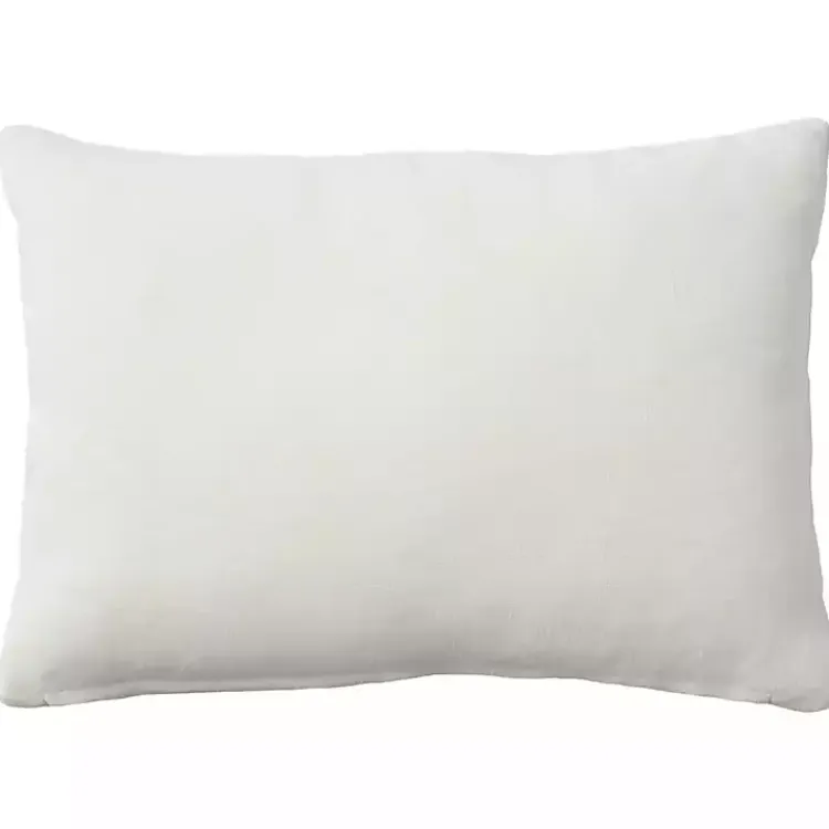 Pillows>Kirklands Home Beige Asymmetrical Stripes Lumbar Pillow Tan