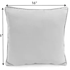 Kirklands Home Black and White Palm Leaf Outdoor Pillow