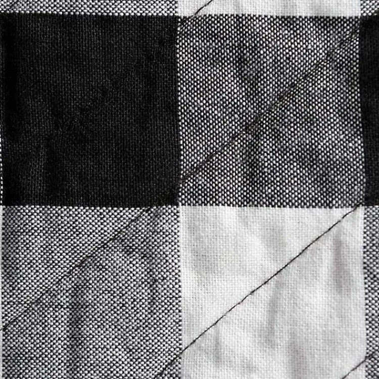 Kirklands Home Black Buffalo Check 3-pc. Potholder & Towel Set