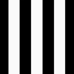 Kirklands Home Cabana Stripe Outdoor Seat Cushion Black Sale