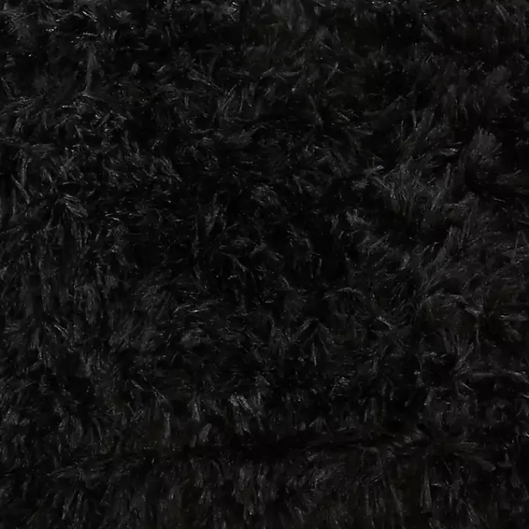 Pillows>Kirklands Home Faux Fur Throw Pillow Black