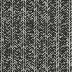 Kirklands Home Herringbone Outdoor Chair Cushion Black Clearance