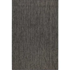 Kirklands Home Intertwined Santal Outdoor Area Rug, 6x9 Black Sale