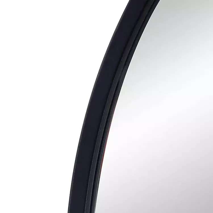 Kirklands Home Long Arched Wall Mirror Black Hot