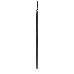 Kirklands Home Black Metal Round Top Loop Wall Mirror Outlet