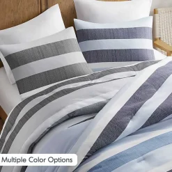 Kirklands Home Blake Blue Stripe 3-pc. Full/Queen Comforter Set Discount