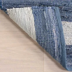 Kirklands Home Blue & White Striped Indoor/Outdoor Runner, 3x8 Best