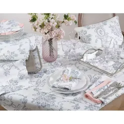 Kirklands Home Blue and White Floral Table Runner, 90 in. Hot