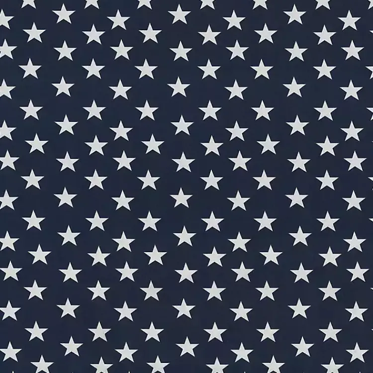 Kirklands Home Blue and White Stars Outdoor Loveseat Cushion Sale