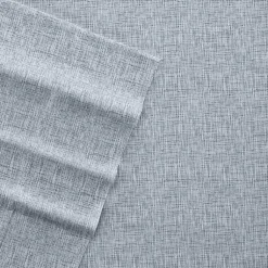 Kirklands Home Chambray 4-pc. California King Sheet Set Blue Discount