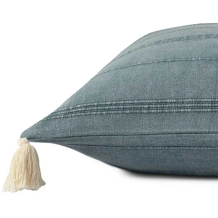 Pillows>Kirklands Home Dobby Loomed Pillow Blue