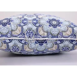Kirklands Home Emilia Outdoor Lumbar Pillows, Set of 2 Blue Sale