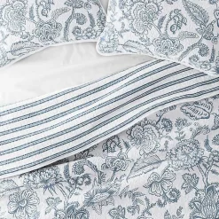 Kirklands Home Blue Jacobean Reversible 3-pc. King Quilt Set Hot