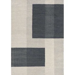 Kirklands Home Blue Jay Emily Henderson x RugsUSA Area Rug, 4x6 New