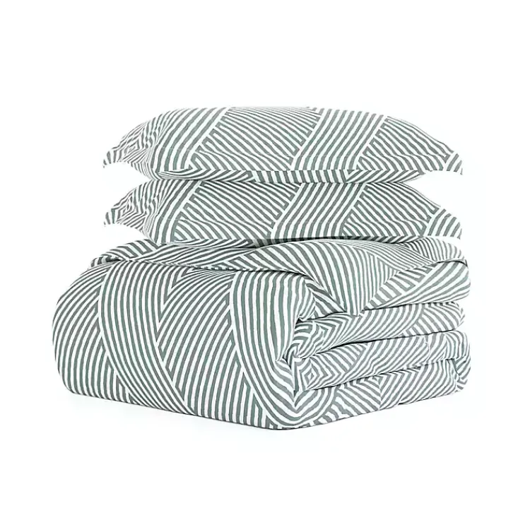 Kirklands Home Blue Linear 2-pc. Twin Duvet Cover Set Online
