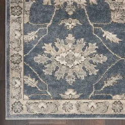 Kirklands Home Blue Lush Vines Accent Rug Hot