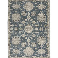 Kirklands Home Blue Lush Vines Area Rug, 5x7 Sale