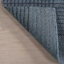 Kirklands Home Plaid Emily Henderson x RugsUSA Area Rug, 6x9 Blue Hot