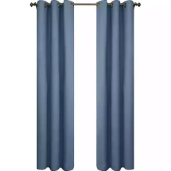 Kirklands Home Room Darkening Curtain Panel Set, 72 in. Blue