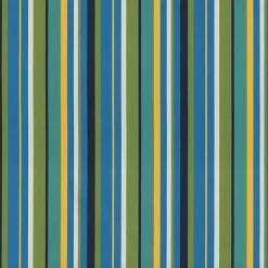 Kirklands Home Blue Topanga Striped Outdoor Chair Cushion Discount