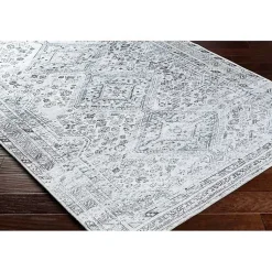 Kirklands Home Traditional Washable Area Rug, 6x9 Blue Online
