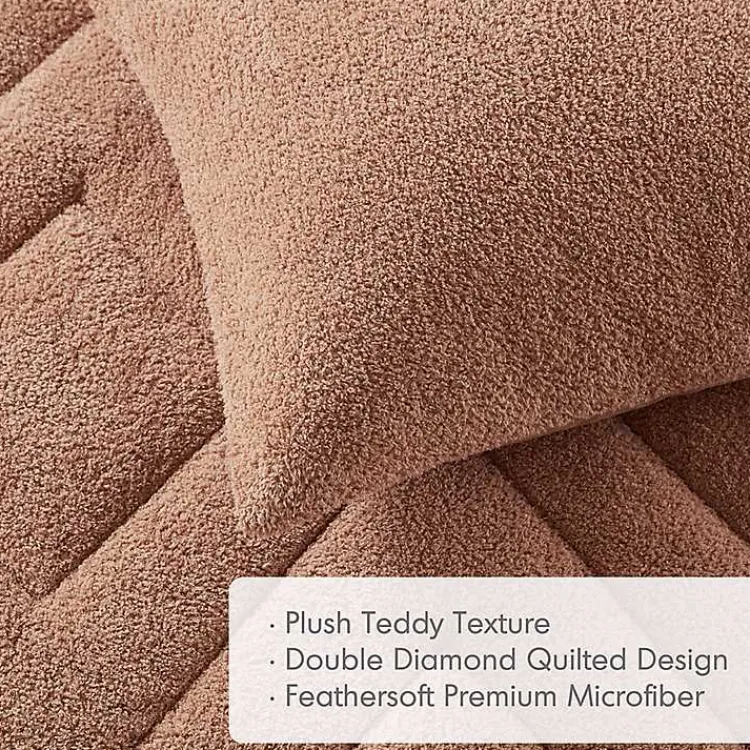 Kirklands Home Quilted Teddy 2-pc. Twin Comforter Set Brown Online