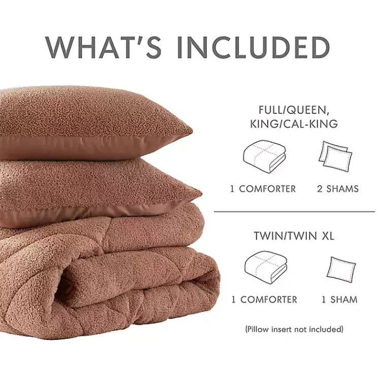 Kirklands Home Quilted Teddy 2-pc. Twin Comforter Set Brown Online