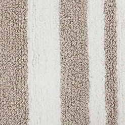 Kirklands Home Brown Stripe Reversible Bath Runner Best