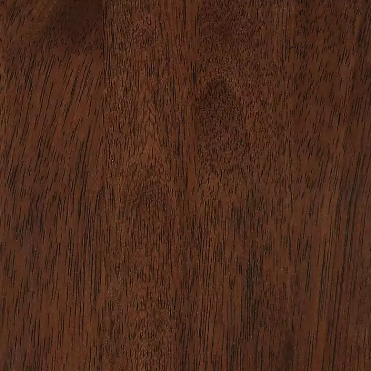 Kirklands Home Wood Charging Traditional Accent Table Brown New