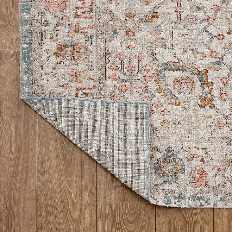 Kirklands Home Caramel Botanical Indoor/Outdoor Area Rug, 7x9 Sale