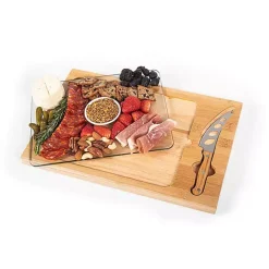 Kirklands Home Carolina Panthers Cutting Board & Knife Set Discount