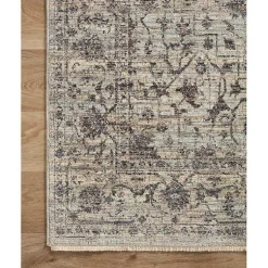 Kirklands Home Charcoal Sorrento Medallion Area Rug, 7x10 Gray Discount